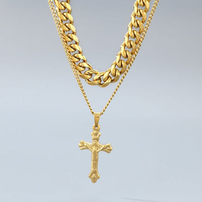 Curb Chain Necklace / Bracelet / Set