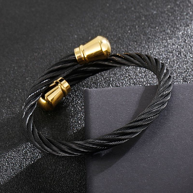 Twist Metal Bangle