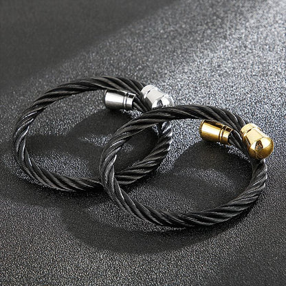 Twist Metal Bangle