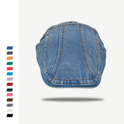 Denim Beret