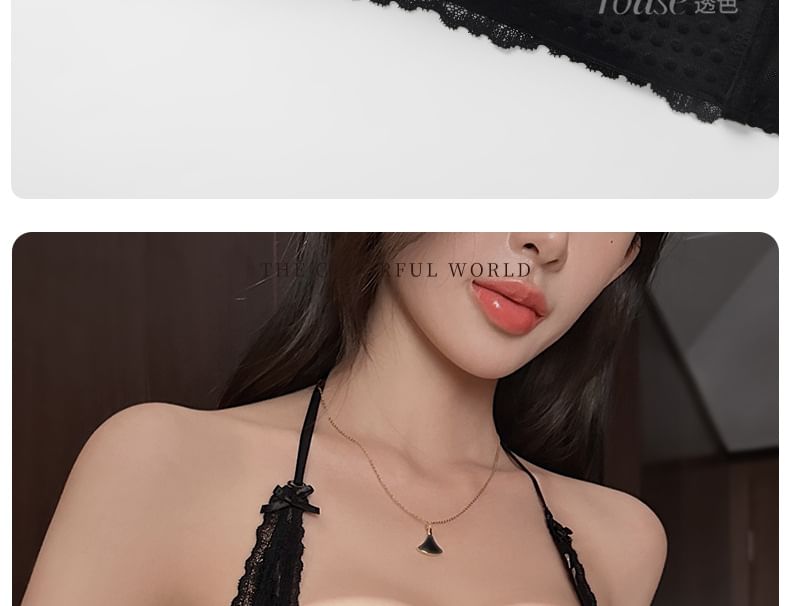 Lace Bralette & Panty Set