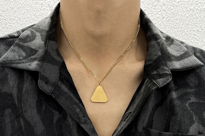 Triangle Pendant Necklace