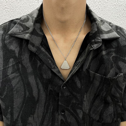 Triangle Pendant Necklace
