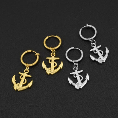 Anchor Dangle Earring