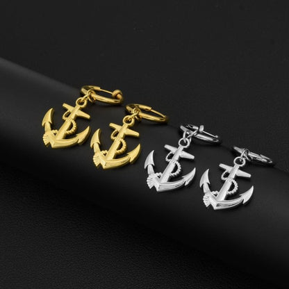 Anchor Dangle Earring