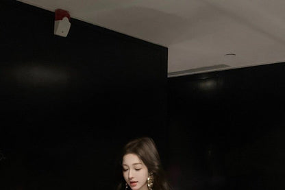 Sleeveless Rhinestone Mini Bodycon Evening Dress