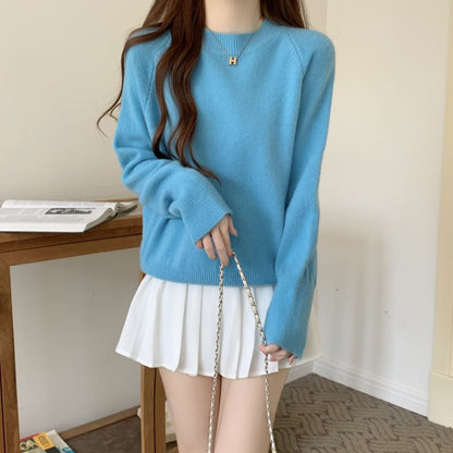 Classic Crewneck Knit Sweater