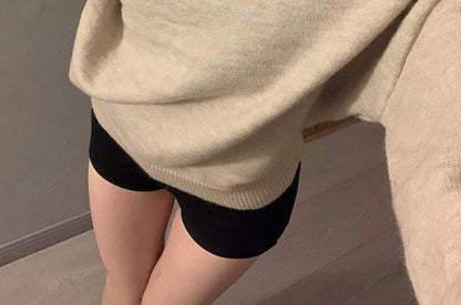 One Shoulder Knit Sweater