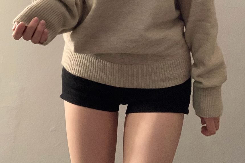 One Shoulder Knit Sweater