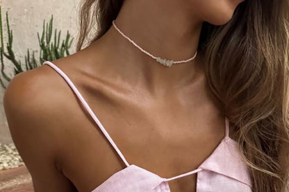 Open-Back Plunge-Neck Relaxed Camisole