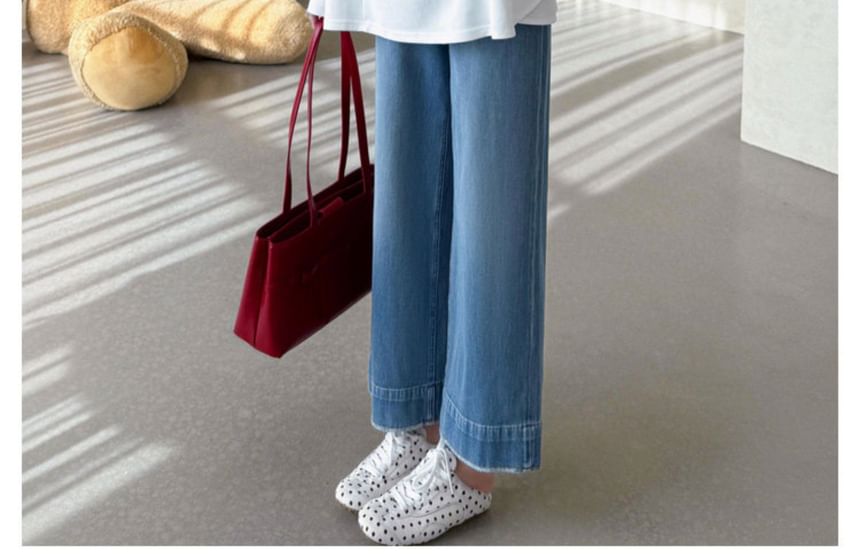 Maternity Drawstring Round-Neck Long-Sleeve Top