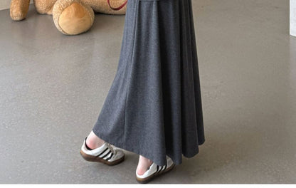 Maternity 3-Piece Set: Camisole, Cardigan & Maxi Skirt