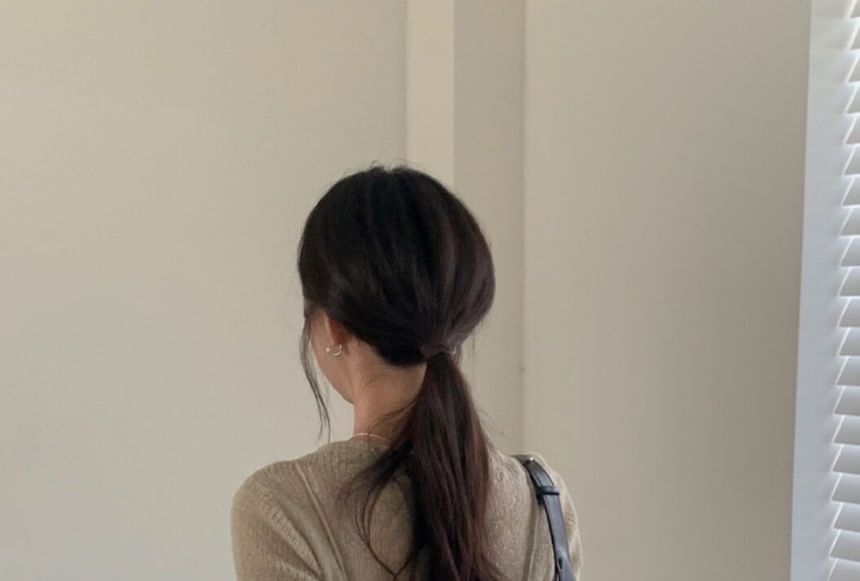 Cropped Knit Camisole & Cardigan Set