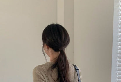 Cropped Knit Camisole & Cardigan Set