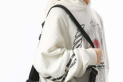 Plain Fabric Crossbody Bag