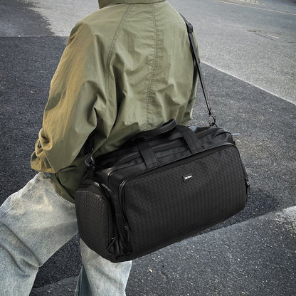 Plain Panel Duffel Bag