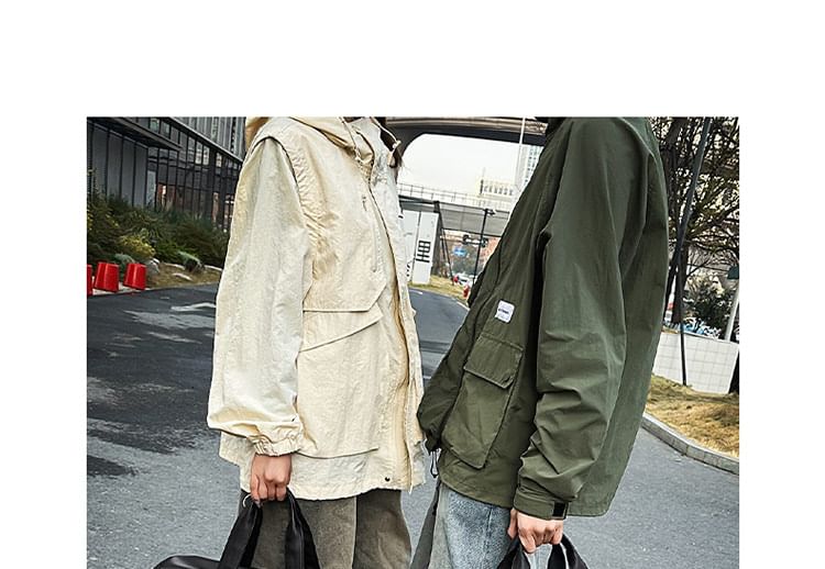 Plain Panel Duffel Bag