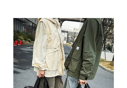 Plain Panel Duffel Bag