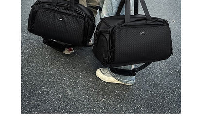 Plain Panel Duffel Bag