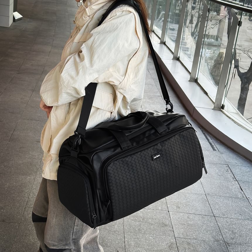 Plain Panel Duffel Bag