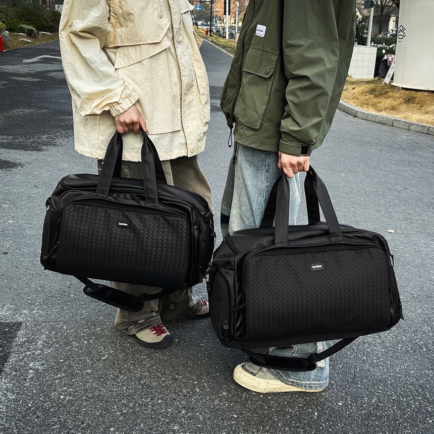 Plain Panel Duffel Bag