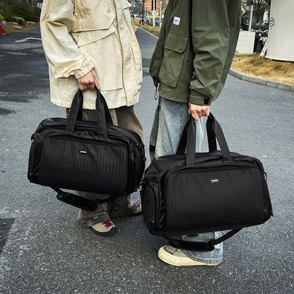 Plain Panel Duffel Bag