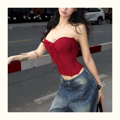 Strapless Corset Top