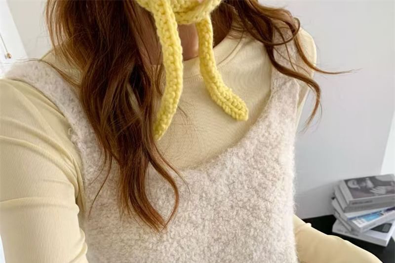 Peplum Knit Camisole Top