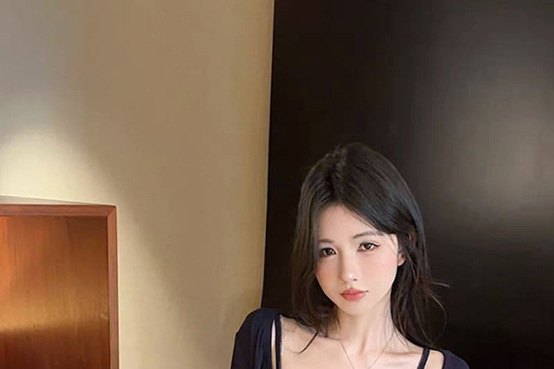 Plain Crop Camisole with Cardigan Set