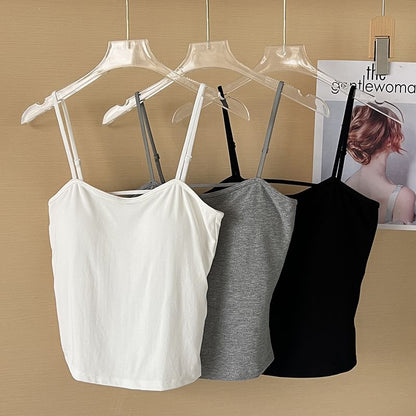 Padded Camisole Top with Support