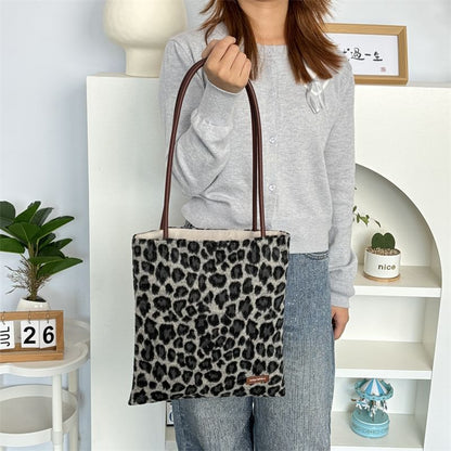 Leopard Print Tote Bag