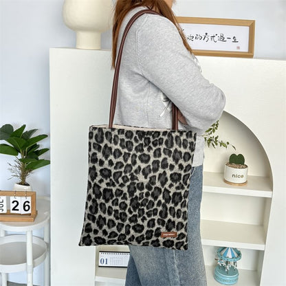 Leopard Print Tote Bag