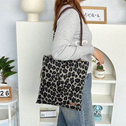 Leopard Print Tote Bag