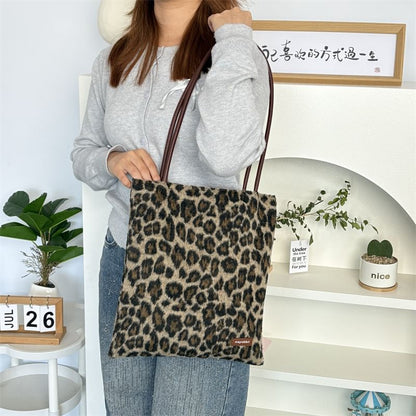 Leopard Print Tote Bag