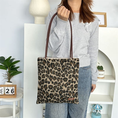 Leopard Print Tote Bag