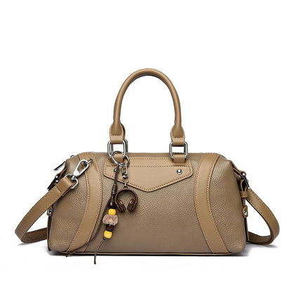 Panel Faux Leather Carryall