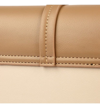 Quilted Flap Panel Crossbody Bag