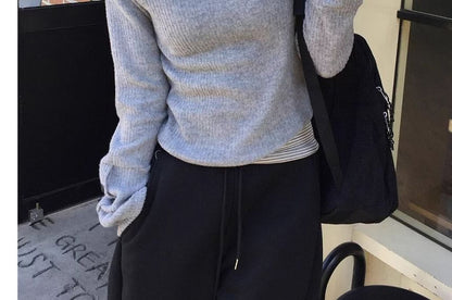 Asymmetrical Buttoned Hoodie