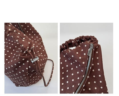 Polka Dot Crossbody Shoulder Bag
