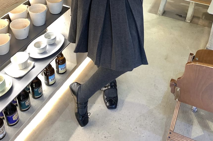 Two-Tone Button-Up Cardigan