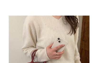 Top Handle Plain Faux Leather Crossbody Bag