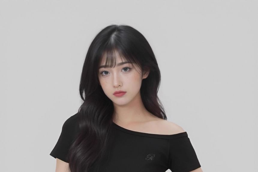 Off-Shoulder Fitted Tee - Short Sleeve Classic