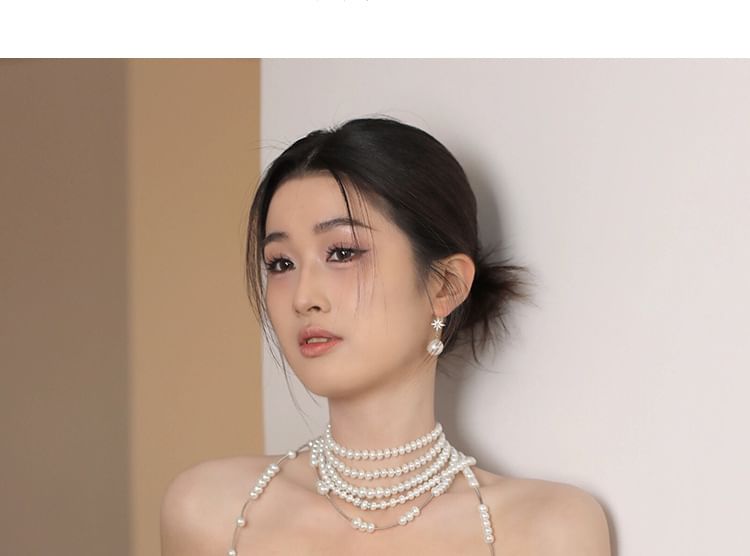 Plain Ruched Satin Sheath Tube Wedding Gown