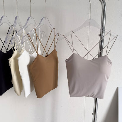 Padded Crop Cami Top