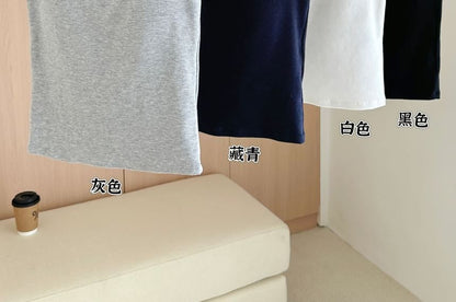Two-Tone Square Neck Padded Tank