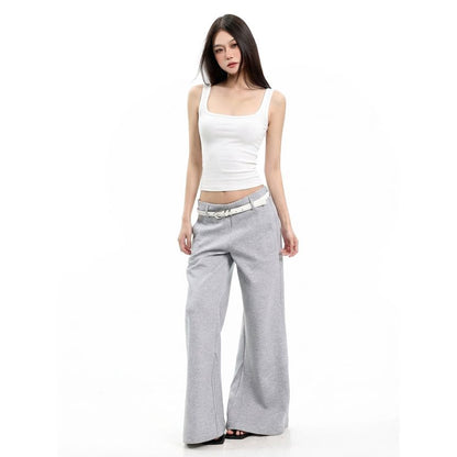 Square-Neck Cropped Tank