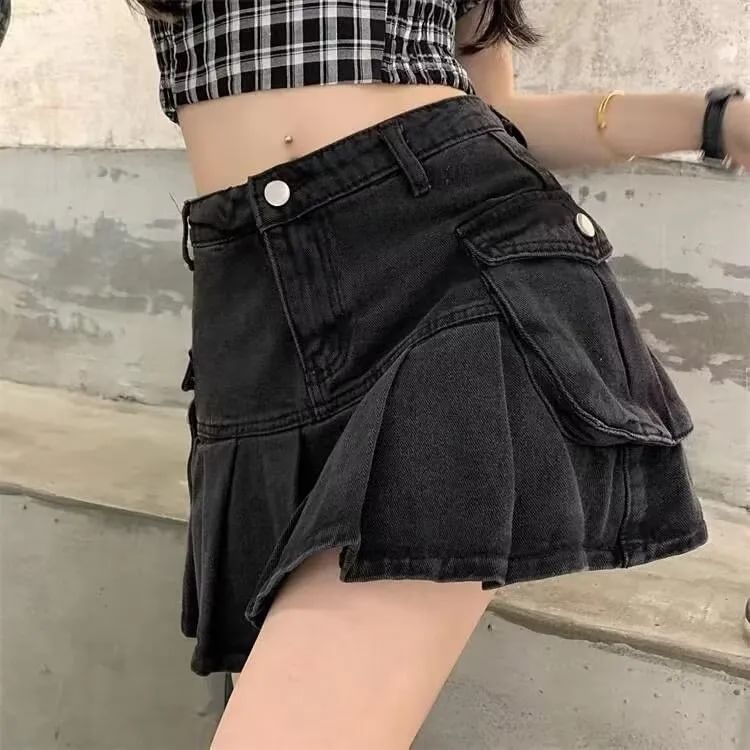 Elegant High-Waist Mini Skirt