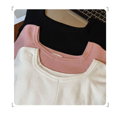 Off-Shoulder Sweater