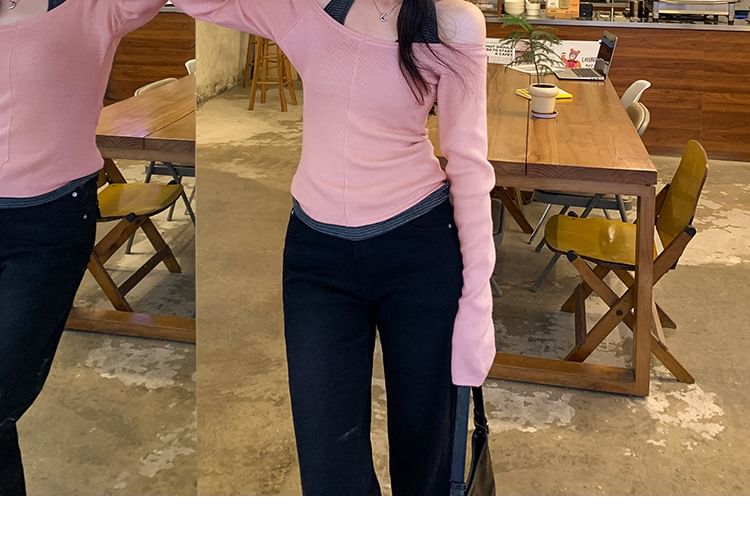 Off-Shoulder Sweater