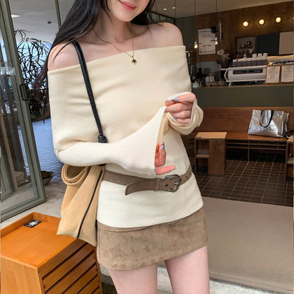 One-Shoulder Sweater